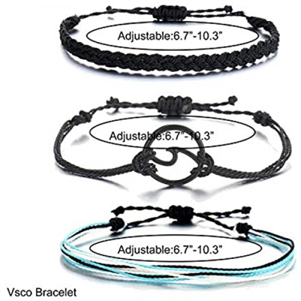 choice of all Vsco Anklet Bracelets for Women Waterproof Beach Anklet Bracelet for Teen Girls
