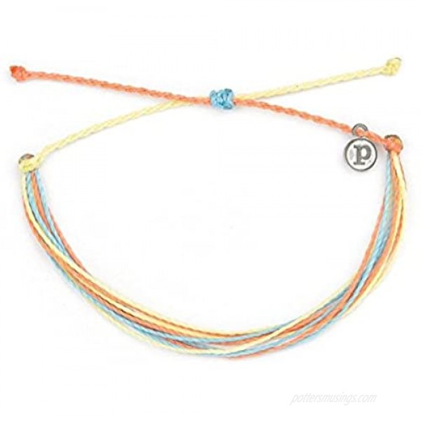 Pura Vida Anklet 100% Waterproof Wax-Coated with Iron-Coated Copper Charm