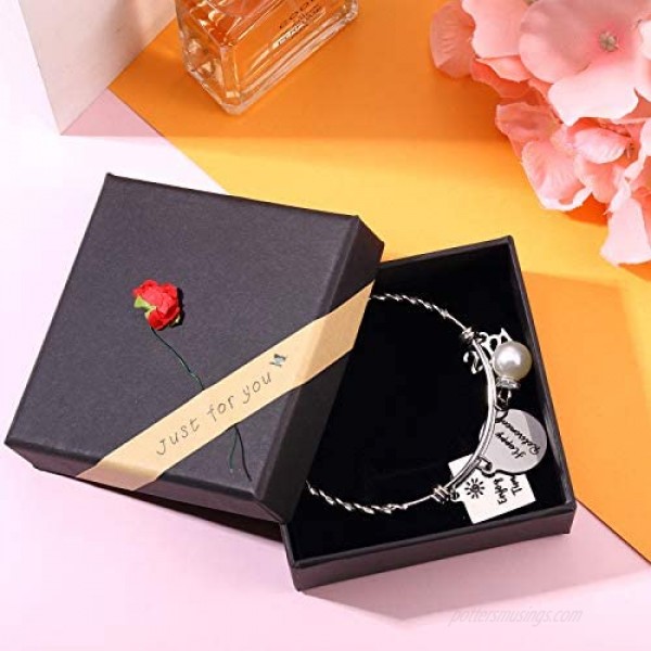 2021 Retirement Bracelet Stainless Steel Bangle Bracelet Strong Scratch Resistant Retired Bangle Jewelry Present for Women