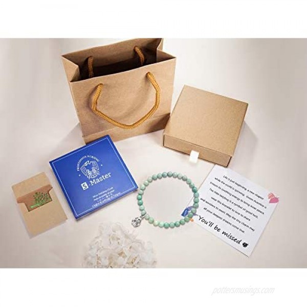 Coworker Leaving Gift for Women – Farewell Bracelet with Message Card & Gift Box …