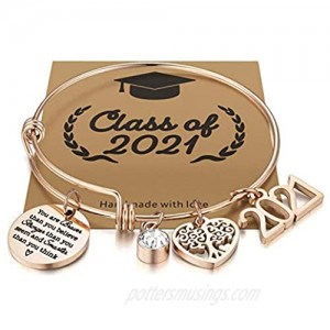Haoze Graduation Gifts for Her 2021 College High School Graduation Gifts  She Believed She Could So She Did Inspirational Graduation Bracelet for Sister Best Friends