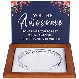 Hidden Message Bracelet - Meaningful Gifts for Women Best Friend  Unique Birthday Gifts  Come with Gift Box