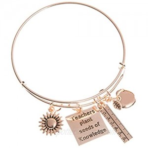 Infinity Collection Teacher Bracelet  Teacher Jewelry  Teacher Gift - Show Your Teacher Appreciation