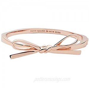 Kate Spade Skinny Mini Bow Bangle Bracelet  Rose Golden