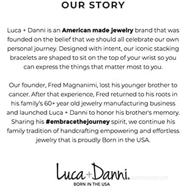 Luca + Danni | Claddagh Bangle Bracelet For Women Made in USA