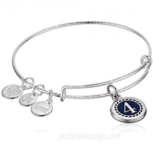 Alex and Ani Color Infusion Numerology Four EWB SS Shiny Silver One Size (A20EBNUM4SS)