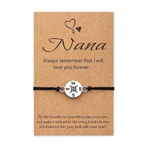 Tarsus Best Nana Wish Bracelets Birthday Jewelry Gift for Women
