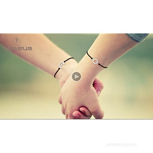 Tarsus Pinky Pomise Matching Relationship Bracelets for Best Friends Couple Family