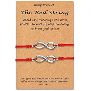 Tarsus Red String Bracelet Kabbalah Protection Bracelets Good Luck for Women Men Best Friends