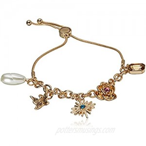 GUESS Slider Close Bracelet with Charms