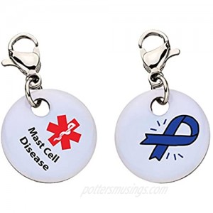 Mast Cell Disease Snap-On Bracelet Charm-Parent (Stainless Steel) 112