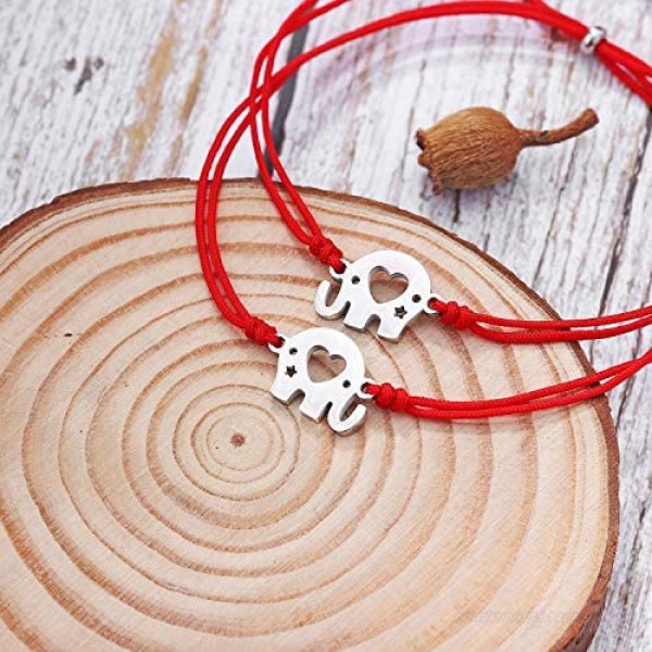 Red String Bracelet for Protection Good Luck Kabbalah Ojo Relationship Matching Bracelet for Women Men Girls Family