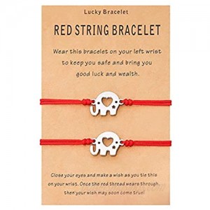 Red String Bracelet for Protection Good Luck Kabbalah Ojo Relationship Matching Bracelet for Women Men Girls Family