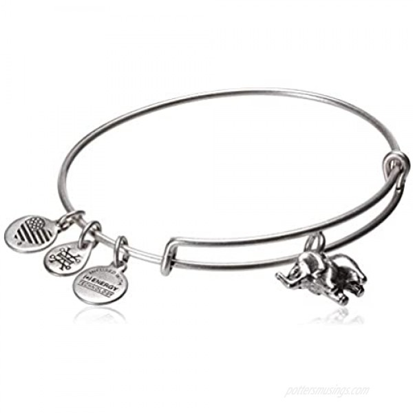 alex and ani charity by design elephant ii bangle bracelet