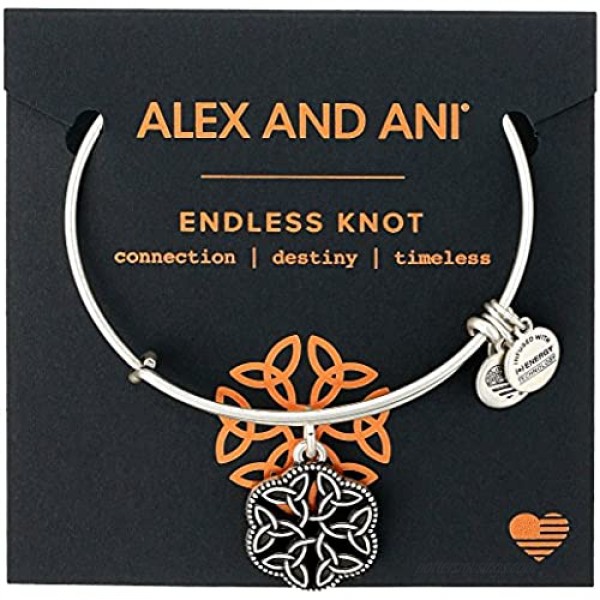 Alex and Ani Endless Knot III Bangle Bracelet
