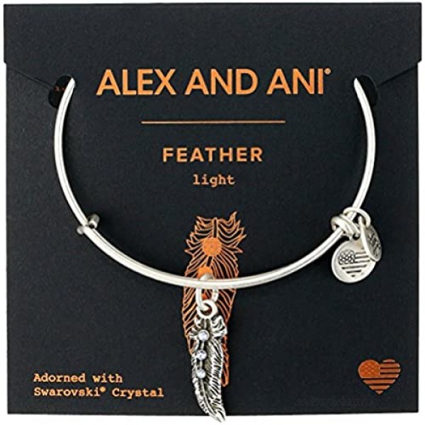 Alex and Ani Feather II Bangle Bracelet