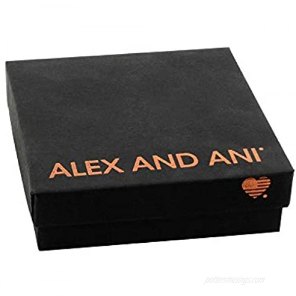 Alex and Ani Women's Charity by Design International Little Brown Bear Bracelet