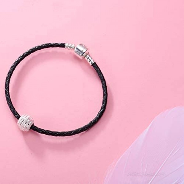 CHANGEABLE Charm Bracelet for Women and Girls - 925 Sterling Silver Bracelet fit Pandora