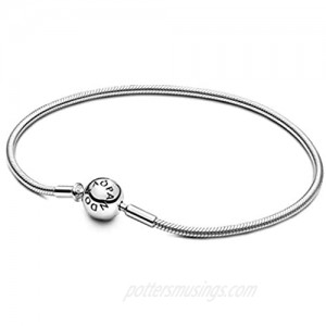 Pandora Jewelry Snake Chain Sterling Silver Bracelet  7.1"