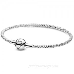 PANDORA Mesh Charm Bracelet