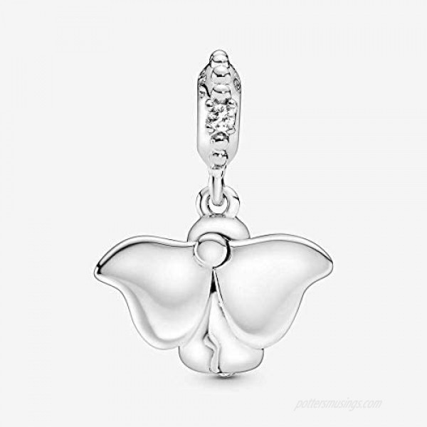 Annmors Elephant Charm fits Pandora Charms Bracelets for Woman-925 Sterling Silver Dangle Pendant Bead Girl Jewelry Beads Gifts for Women Bracelet&Necklace