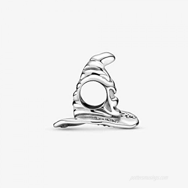 Annmors Sorting Hat Charm Dangle Pendant Charm 925 Sterling Silver fits Pandora Charms Bracelets for Woman Girl Beads Gifts for Women Bracelet&Necklace