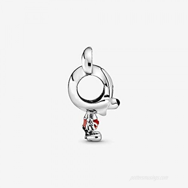 La Menars Cute Mini Mouse Charm fits Pandora Bracelets 925 Silver Beads for Women's Bracelets & Necklaces Dangle for Valentine's Day Mother's Day Birthday Christmas Gift