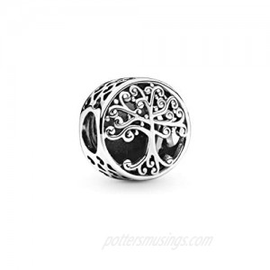 Pandora Jewelry Family Roots Sterling Silver Charm