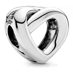 Pandora Jewelry Knotted Heart Sterling Silver Charm
