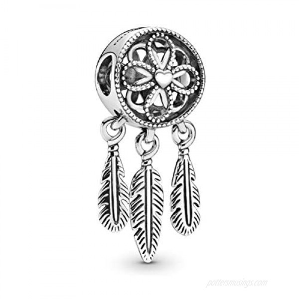 Pandora Jewelry Spiritual Dreamcatcher Sterling Silver Charm
