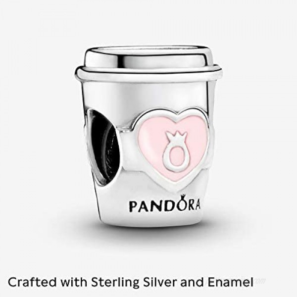 Pandora Jewelry Take a Break Coffee Cup Sterling Silver Charm