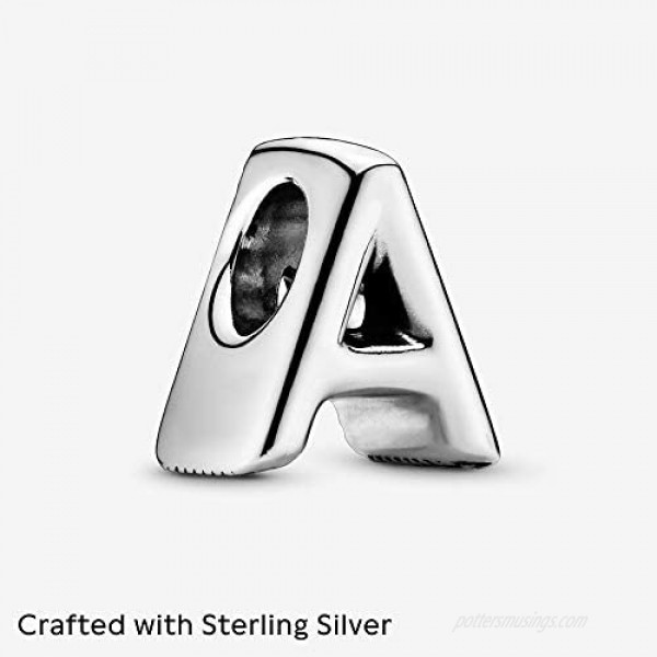 PANDORA Letter 925 Sterling Silver Charm
