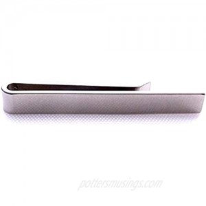 Ivy Design Tie Clip/Bar Stainless Steel Silver Tone