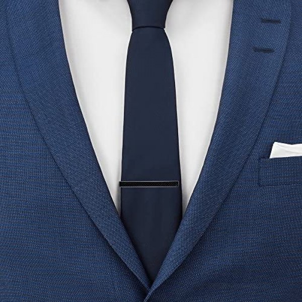 Mr.Van Men's Tie Bar Clip 2.38 Inches Handmade Brass Metal Clasps Regular Fashion for Men's Gift