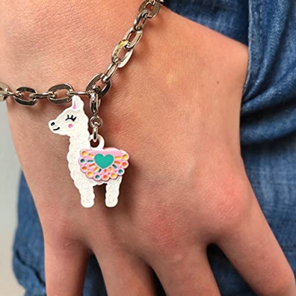 CHARM IT! Charms for Bracelets and Necklaces - Glitter Llama Charm