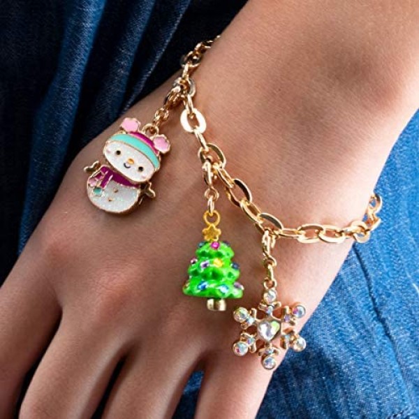 CHARM IT! Charms for Bracelets and Necklaces - Gold Christmas Tree Charm