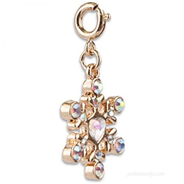 CHARM IT! Charms for Bracelets and Necklaces - Gold Snowflake Charm