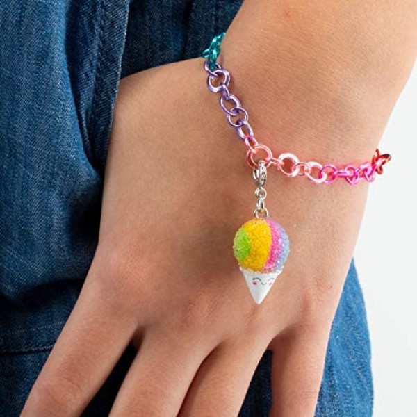 CHARM IT! Charms for Bracelets and Necklaces - Rainbow Snow Cone Charm
