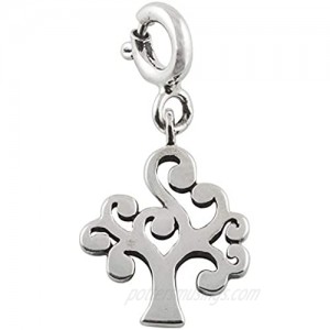 Fourseven Jewelry 925 Sterling Silver Bead Charm Pendant | Tree of Life Charm for Bracelet and Necklace