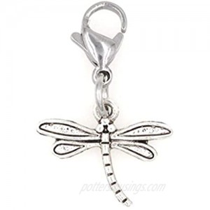 It's All About...You! Mini Dragonfly Clip on Charm Perfect for Necklaces Bracelets 102L