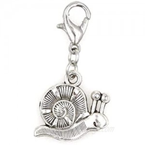 It's All About...You! Snail Clip on Charm Perfect for Necklaces and Bracelets 98I