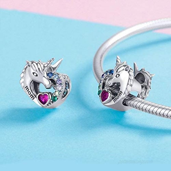 Junyi Jewelry Camel Charm 925 Sterling Silver Animal Charm Lucky Charm Birthday Charm Love Charm for Pandora Charm Bracelet