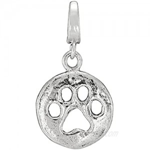 Silpada 'Pet Paw' Charm in Sterling Silver