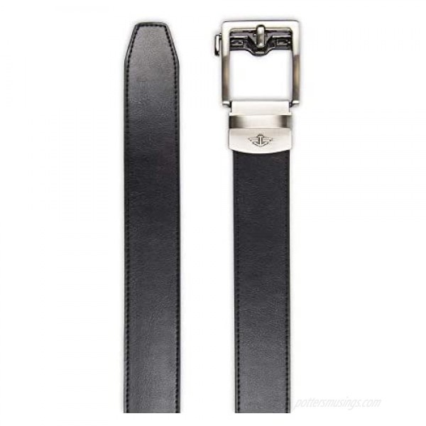 Dockers Men’s Perfect Fit Adjustable Click To Fit Belt