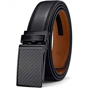 Mens Belt Bulliant Designer Click Genuine Leather Ratchet Belt For Men  Size-Customized