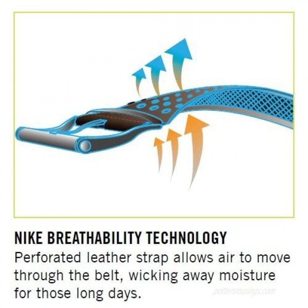 Nike Men's Perforated Reversible Belt