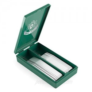 36 Premium Metal Collar Stays in a Plastic Box Order the Sizes You Need