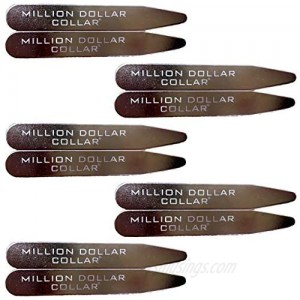 Million Dollar Collar - Metal Collar Stays - 5 SETS