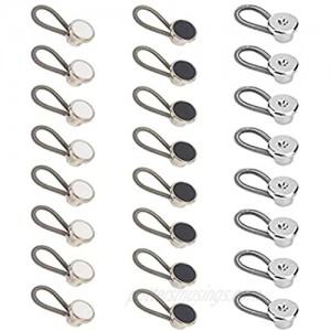 Otylzto 24PCS Metal Collar Extenders for Mens Shirts Neck Extender 3/8inch Size Expansion