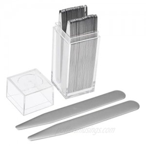 PiercingJ 36 Metal Collar Stays in a Clear Plastic Box 2.2 2.5 2.75 3 Inches